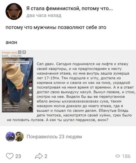 Я стала феминисткой из-за мужчин