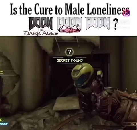 Doom Is the Cure for Male Loneliness