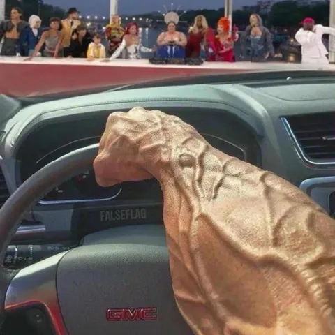 Динозавр за рулём