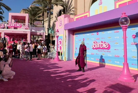 Barbie World Premiere Red Carpet