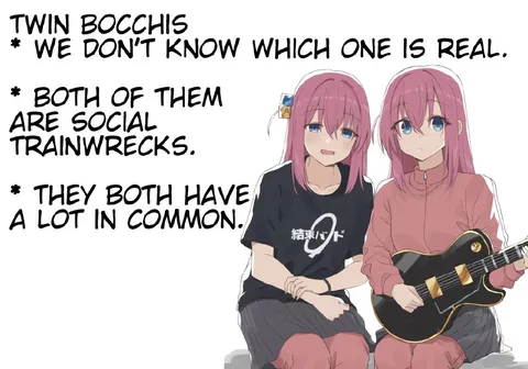 Twin Bocchis Social Trainwrecks