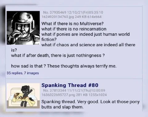 Existential Fear and Pony Spanking