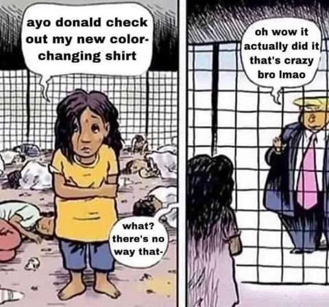 Donald Trump Color-Changing Shirt