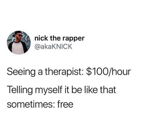 Therapist or Self-Talk