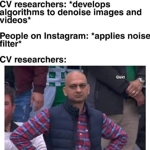 CV Researchers Seeing Noise Filters