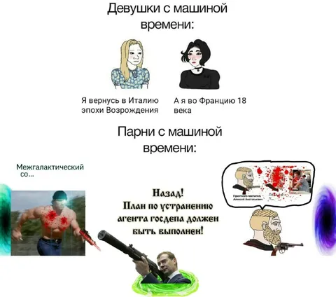 Парни с машиной времени