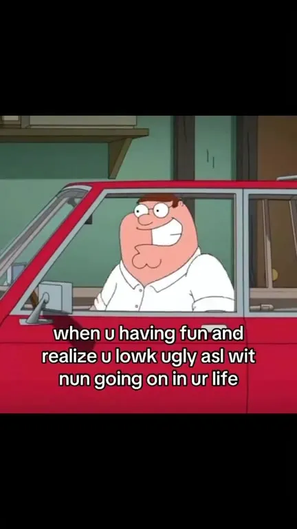 Realize You Look Ugly While Having Fun
