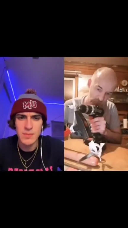 Drilling a Hot Dog During a Duet