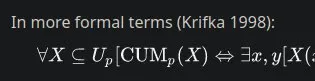 Krifka Formal Semantics Formula