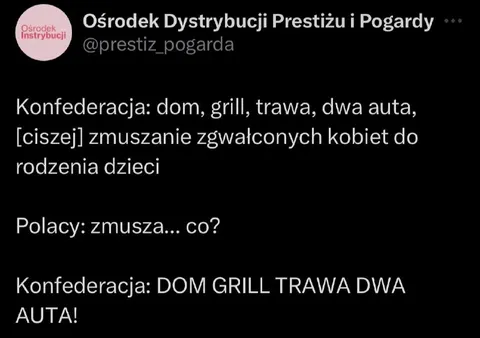 Konfederacja dom grill trawa