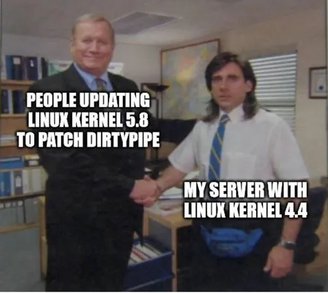 Linux Kernel Dirty Pipe Handshake