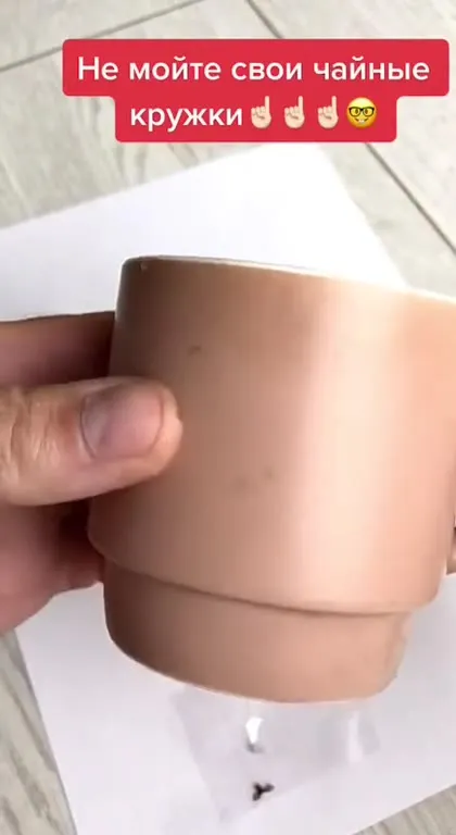 Не мойте чайные кружки