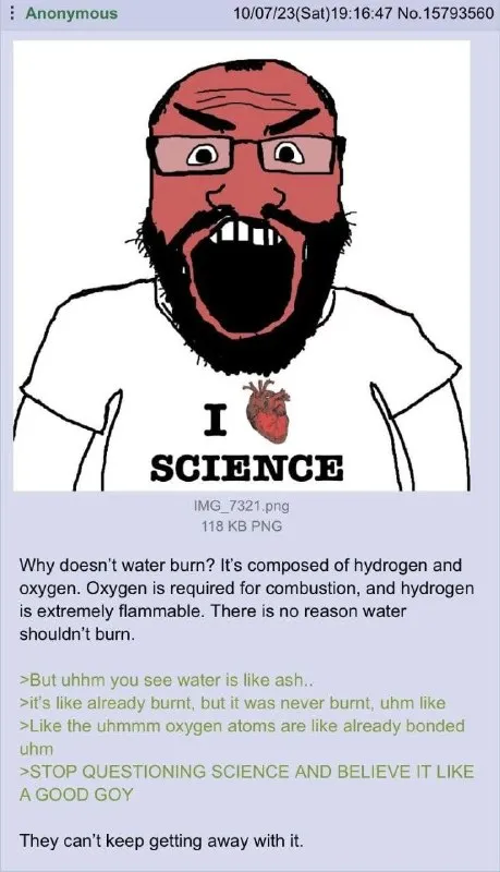 Water Is Already Burnt