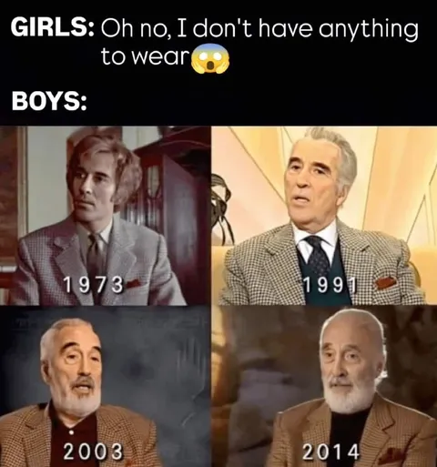 Boys Have Nothing to Wear