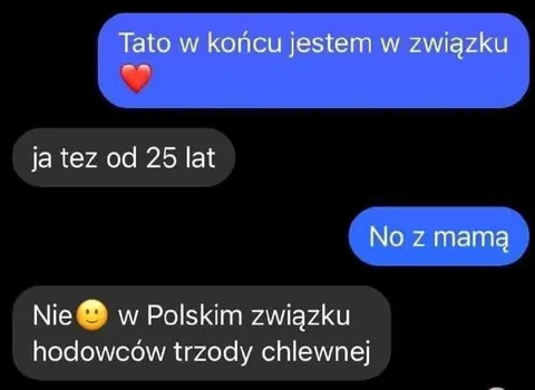 Tato jestem w związku