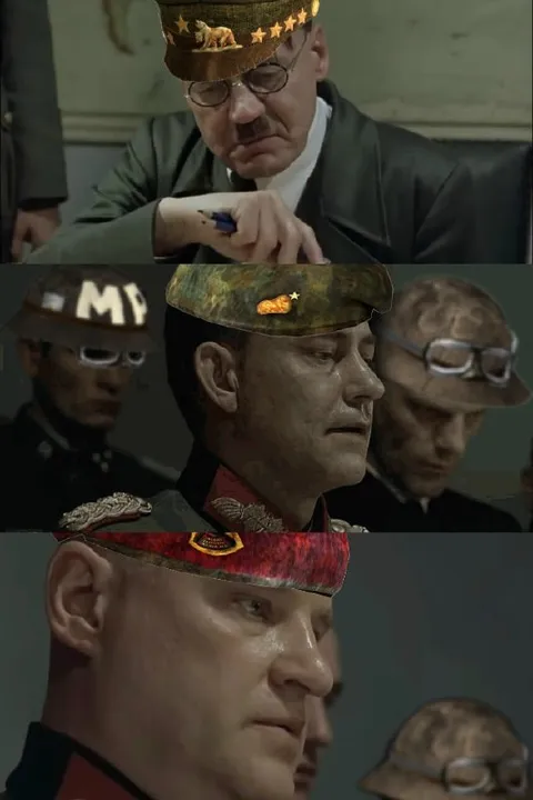 Гитлер и его офицеры
