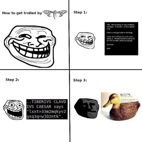 How to Get Trolled by 3301