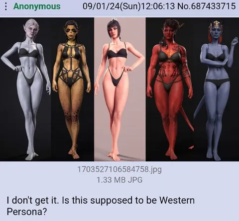 Western Persona Confusion