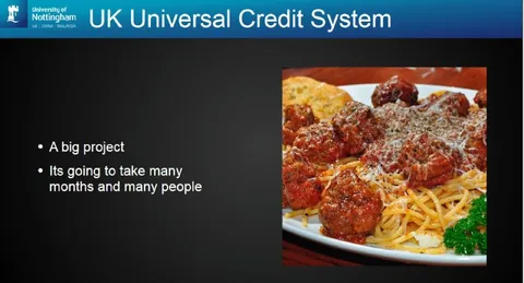Universal Credit Meatball System