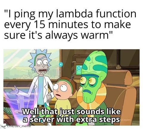 Lambda function with extra steps