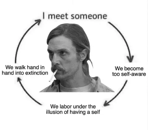 Self-Awareness Extinction Cycle