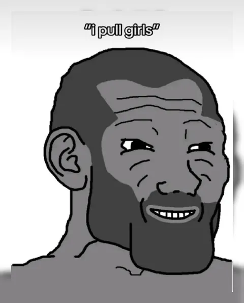 I Pull Girls Bearded Meme