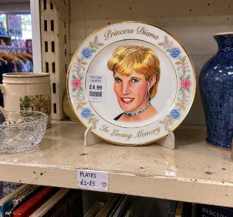 Princess Diana Charity Plate