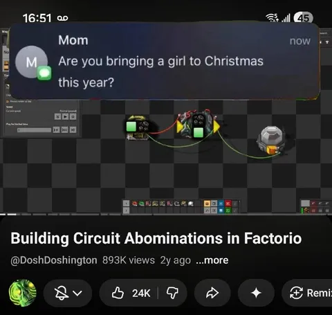 Mom Asks About Christmas Date