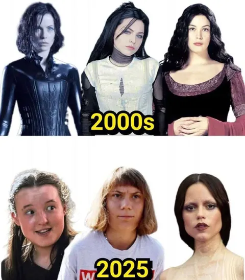2000s Women vs 2025 Women