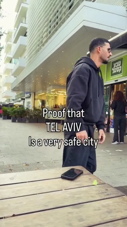 Tel Aviv Is Very Safe