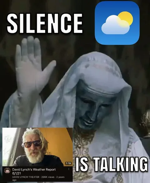 Silence, Weather App Is Talking
