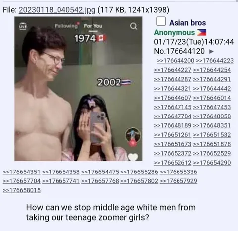 Middle-Aged Man and Zoomer Girl