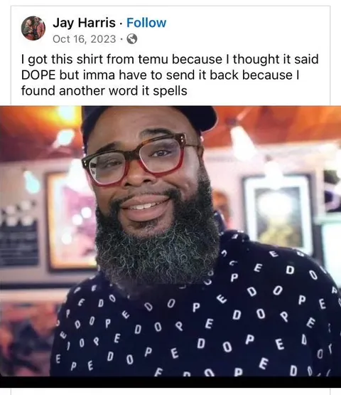 Shirt Spells Another Word