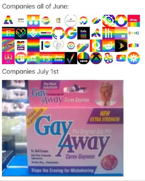 Companies abandon Pride on July 1st