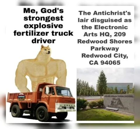 God's Strongest Explosive Fertilizer Truck Driver