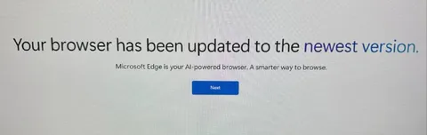 Microsoft Edge Update Jumpscare
