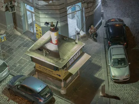 Chiosco in un RPG isometrico