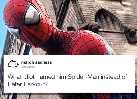Spider-Man Should Be Peter Parkour