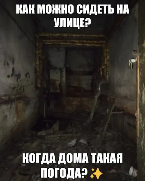 Погода дома как на улице