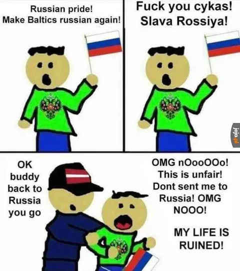 Russian Pride Sends You Back