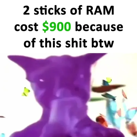 Two Sticks of RAM Cost $900