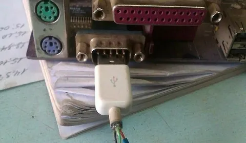 USB подключили не туда