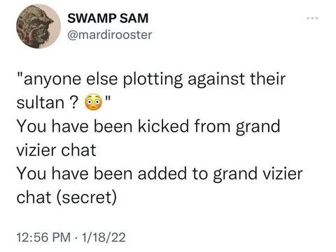 Grand Vizier Secret Chat