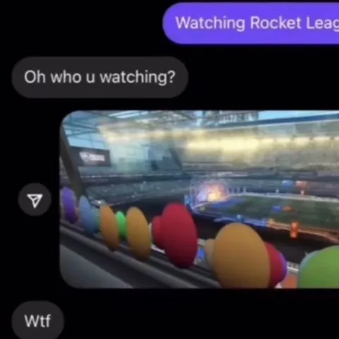 Watching Rocket League Confusion