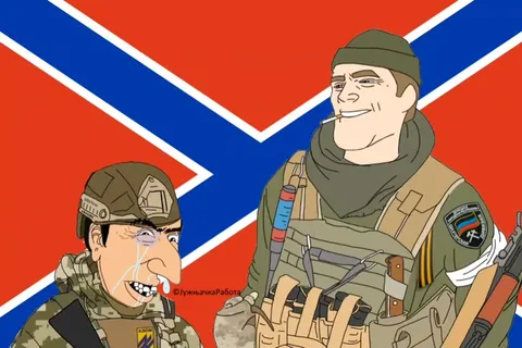 Слёзы под военную песню