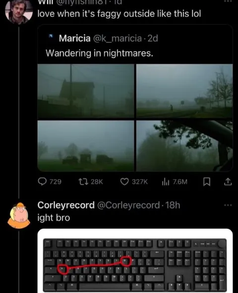 Foggy Outside Typo