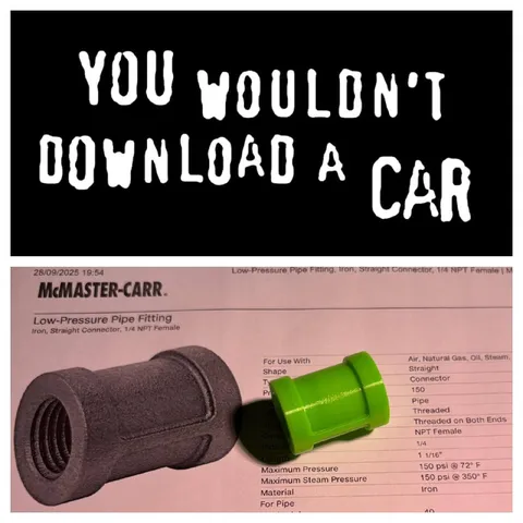 You Wouldn't Download a Car Fitting