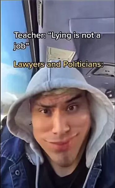 Lawyers and Politicians Be Like