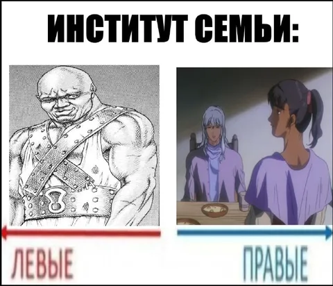 Институт семьи: левые и правые