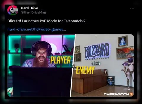 Overwatch 2 PvE Player Versus Enemy